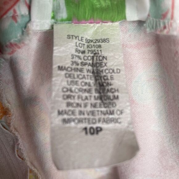 VTG Bamboo Traders‎ Paisley Spring GardenParty Boho Floral Stretch  Skirt10P - Picture 13 of 13